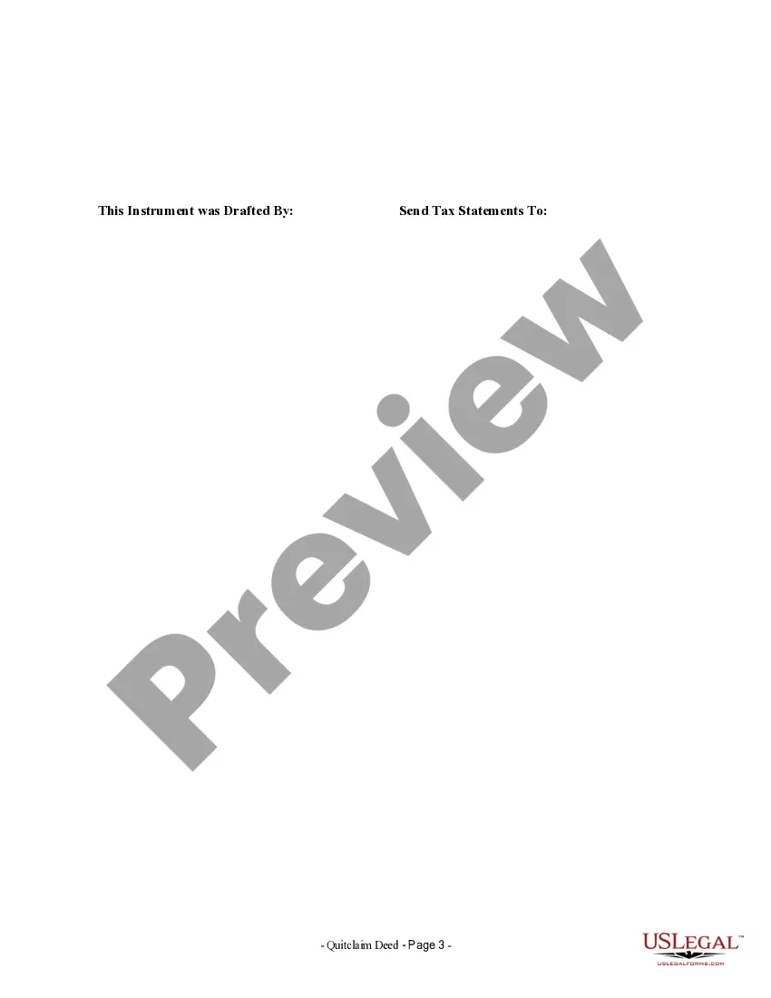 Preview Quitclaim Deed by Two Individuals to Husband and Wife