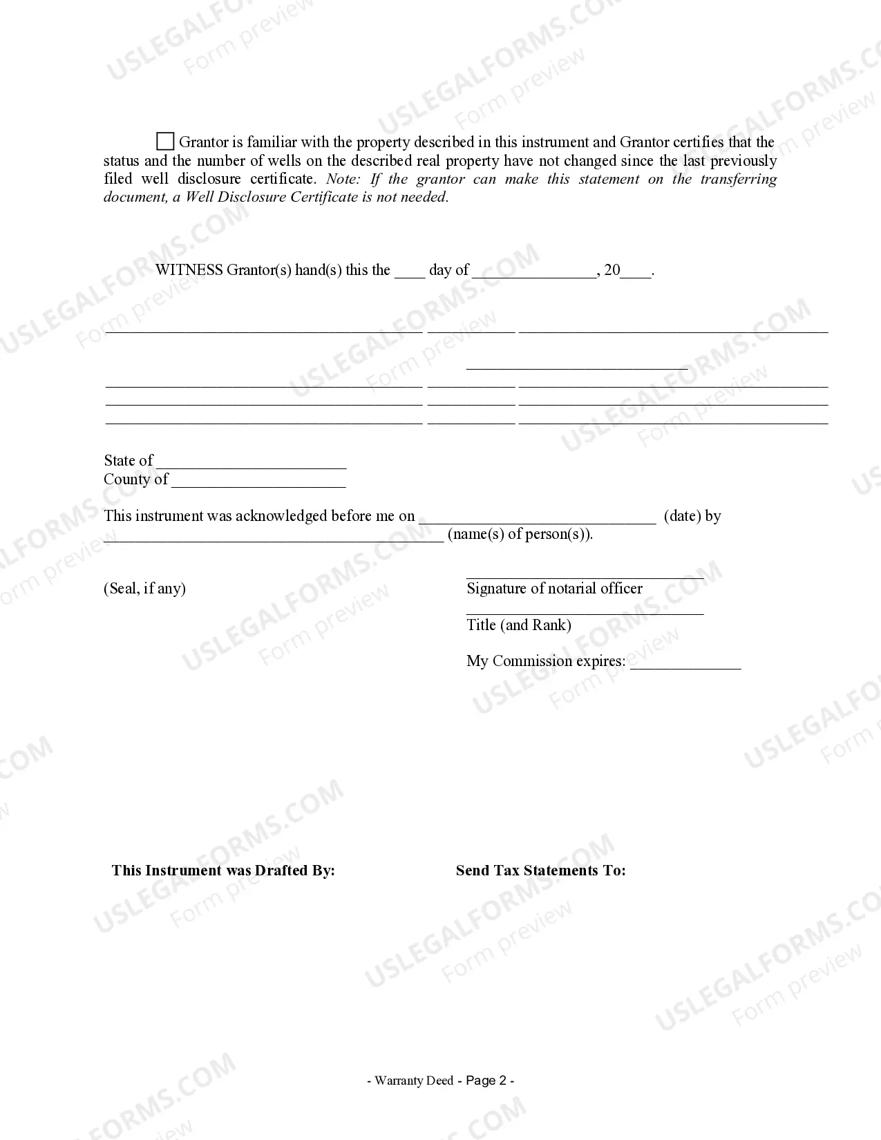 Preview Warranty Deed from Individual to LLC
