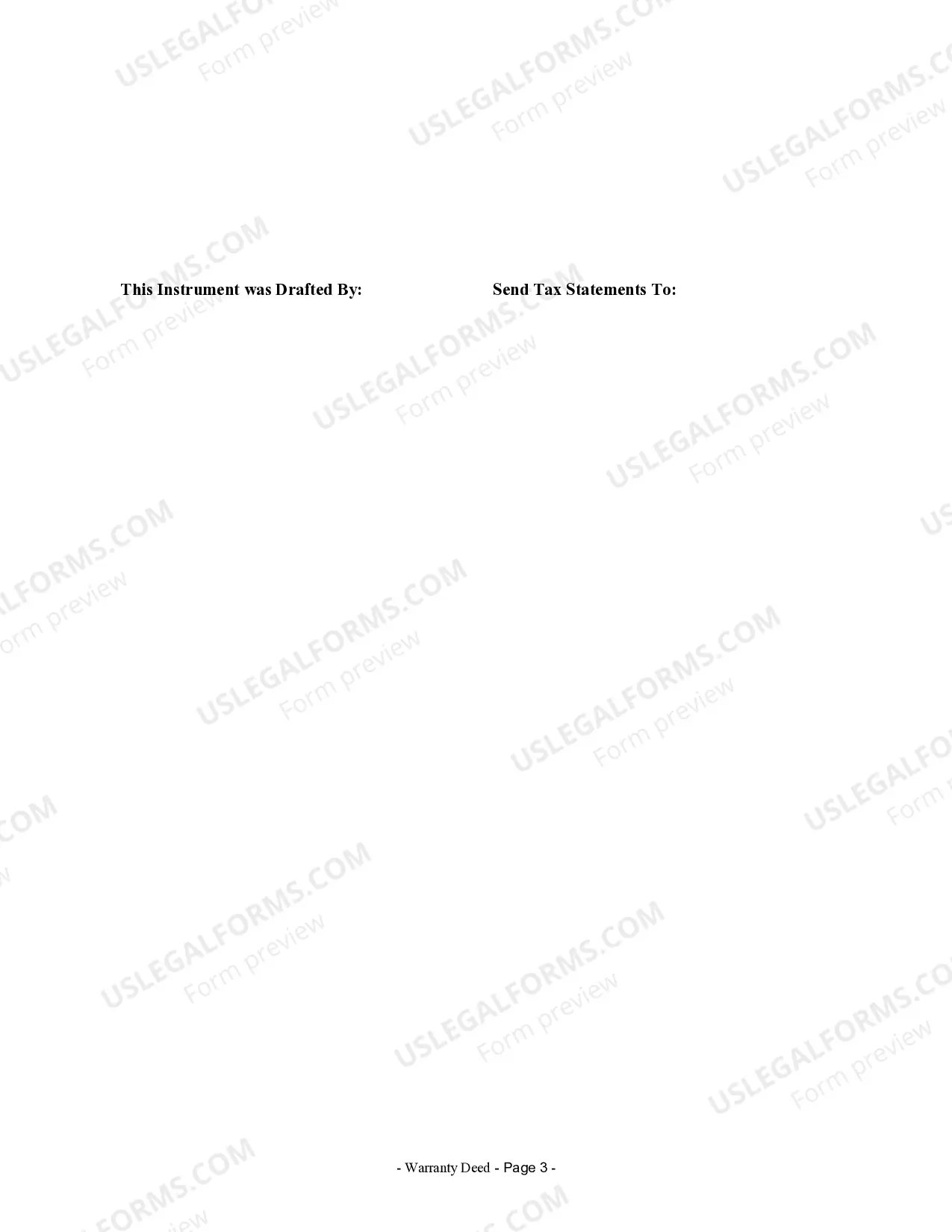 Preview Warranty Deed from Husband and Wife to Corporation