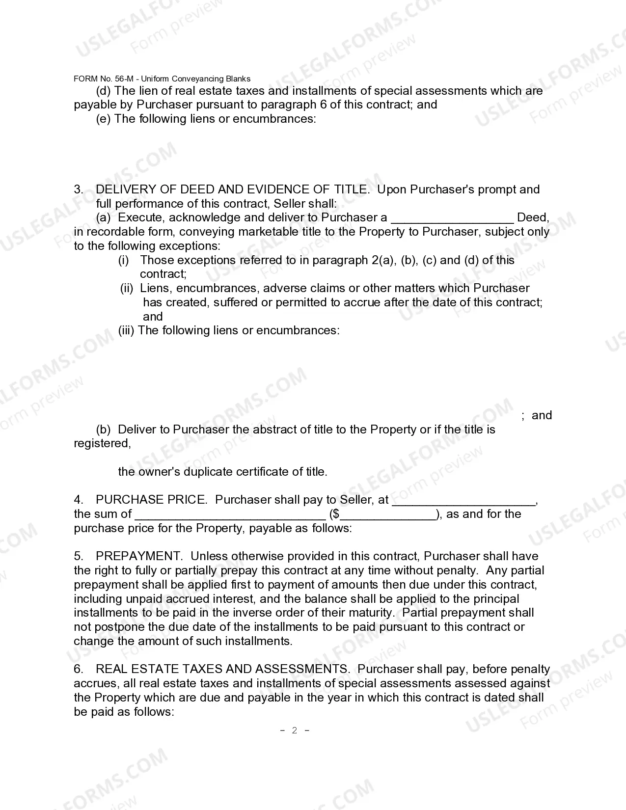 Preview Contract for Deed Addendum Form 30.2.1
