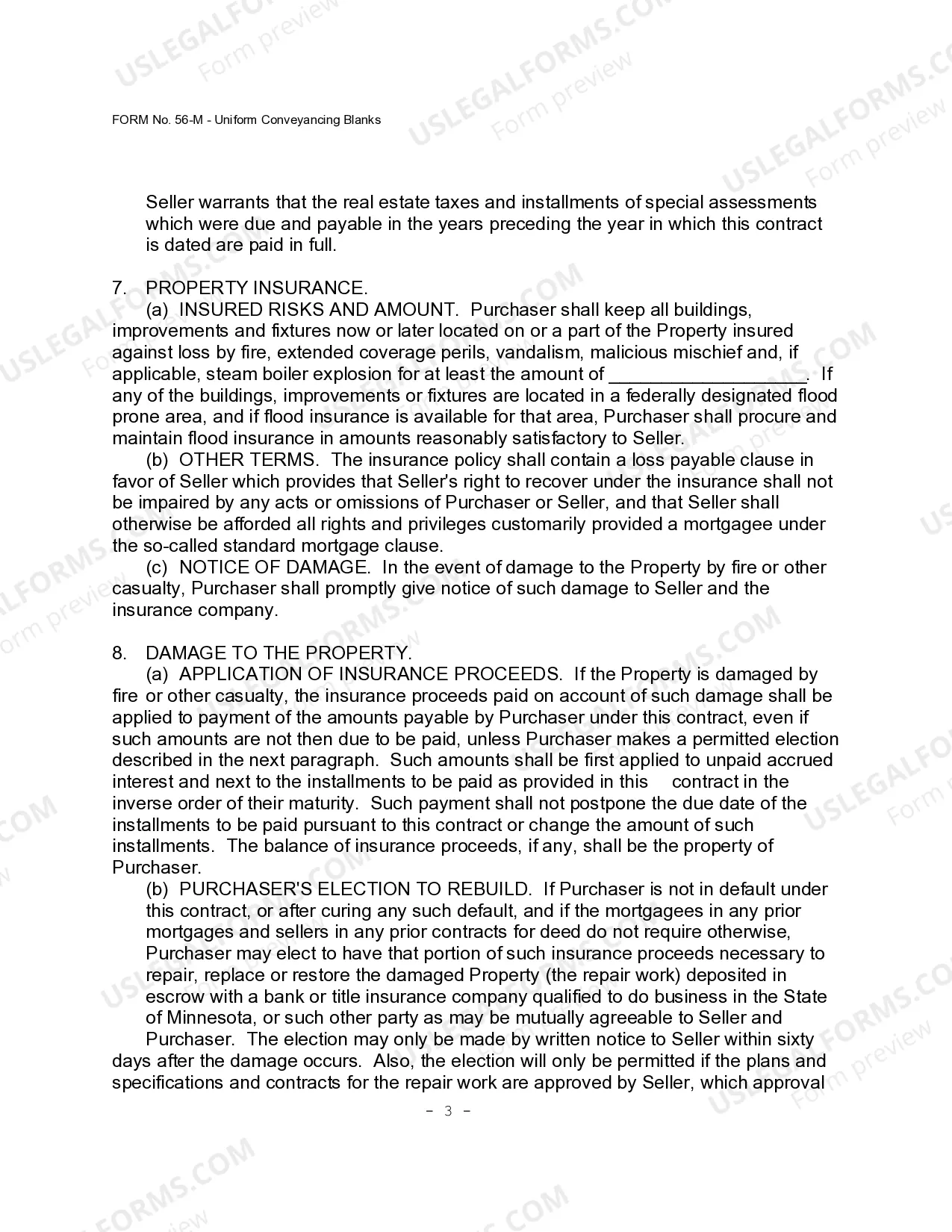 Preview Contract for Deed Addendum Form 30.2.1