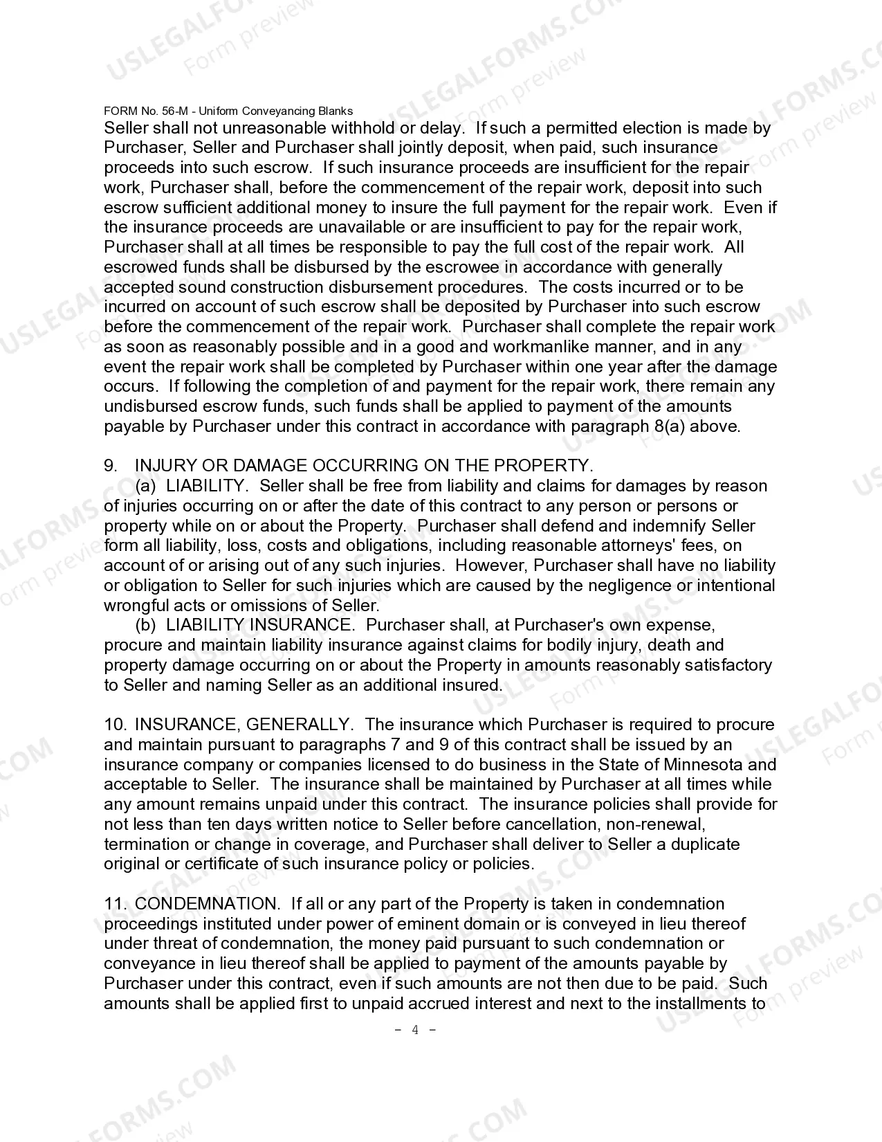 Preview Contract for Deed Addendum Form 30.2.1