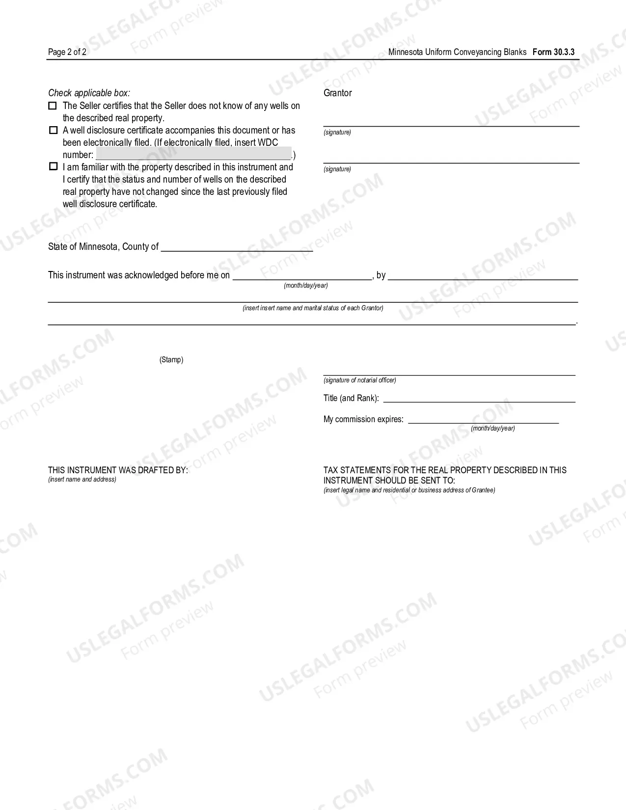 Preview Assignment of Contract for Deed And Quit Claim Deed - UCBC Form 30.3.3