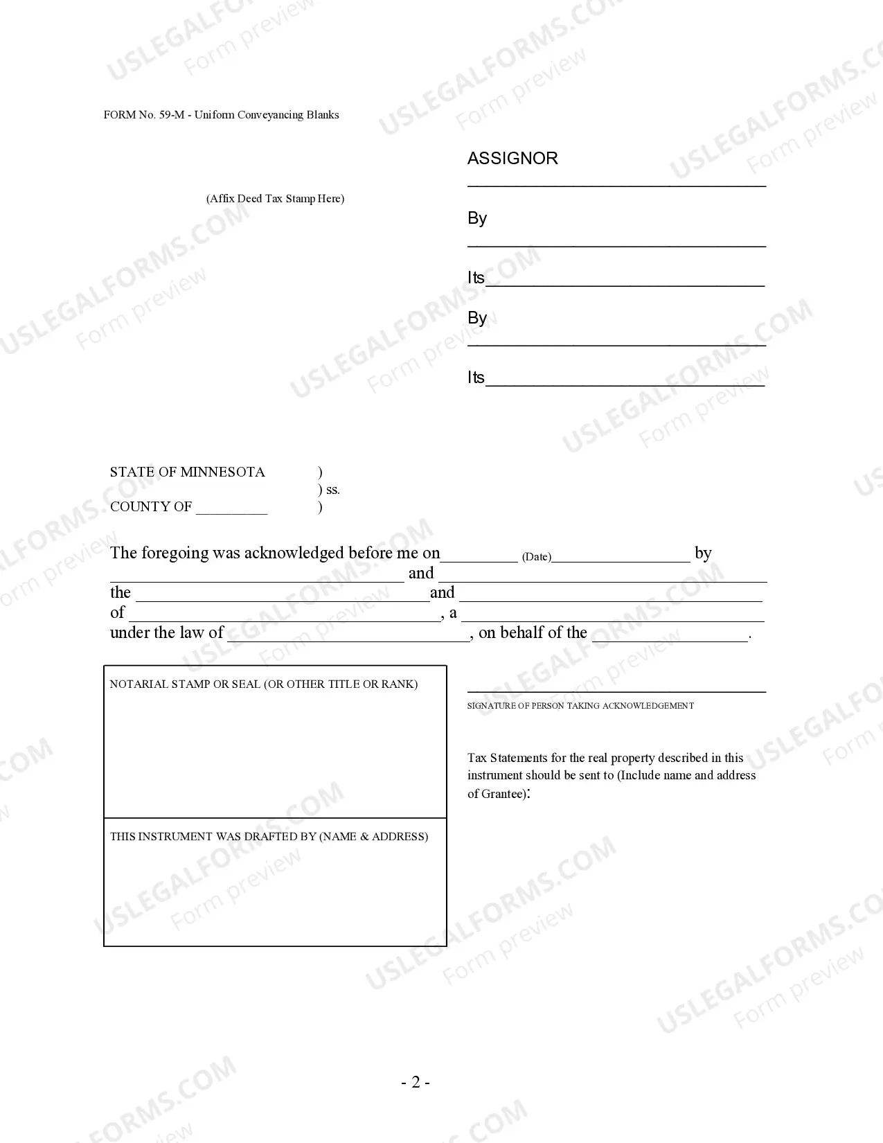 Preview Assignment of Contract for Deed - By Corporate or Partnership Seller, Purchaser or Assignee - UCBC Form 30.3.4