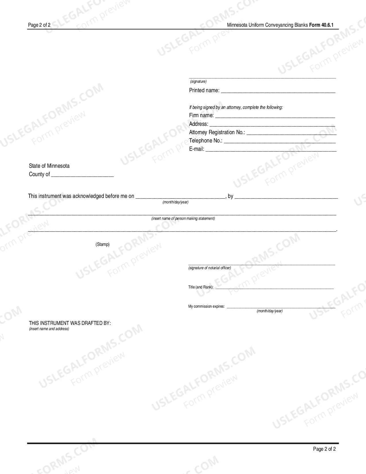 Preview Notice of Lis Pendens - Form 40.6.1