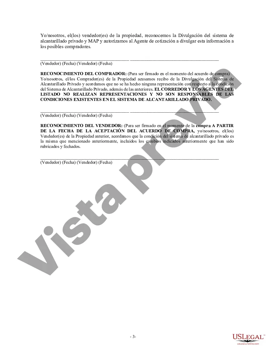 Preview Divulgación del sistema de alcantarillado privado