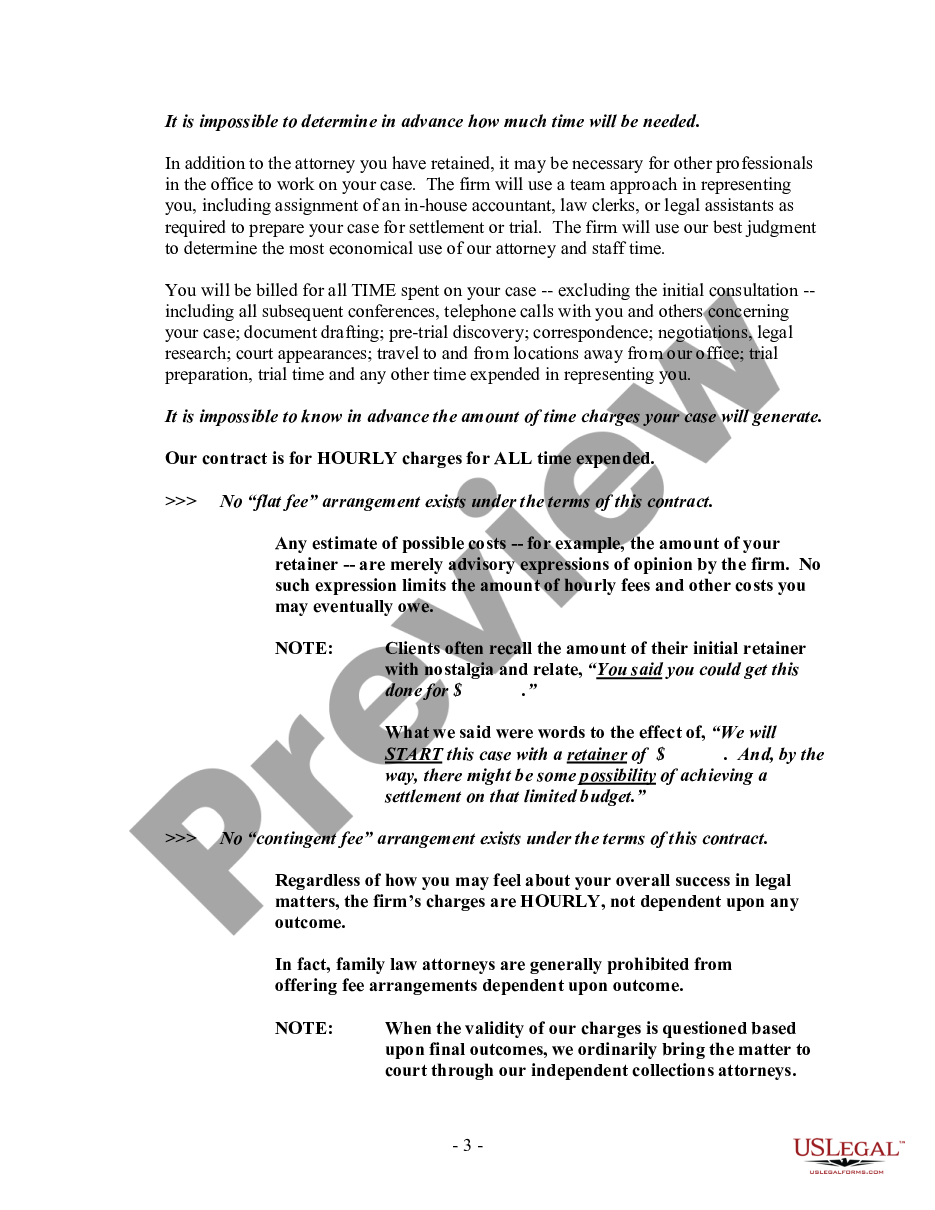 page 2 Fee Agreement preview
