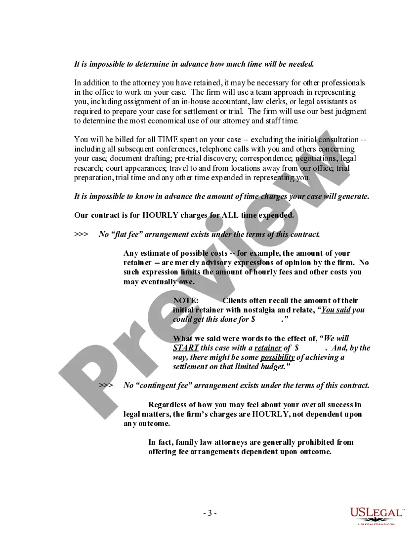 Preview Fee Agreement