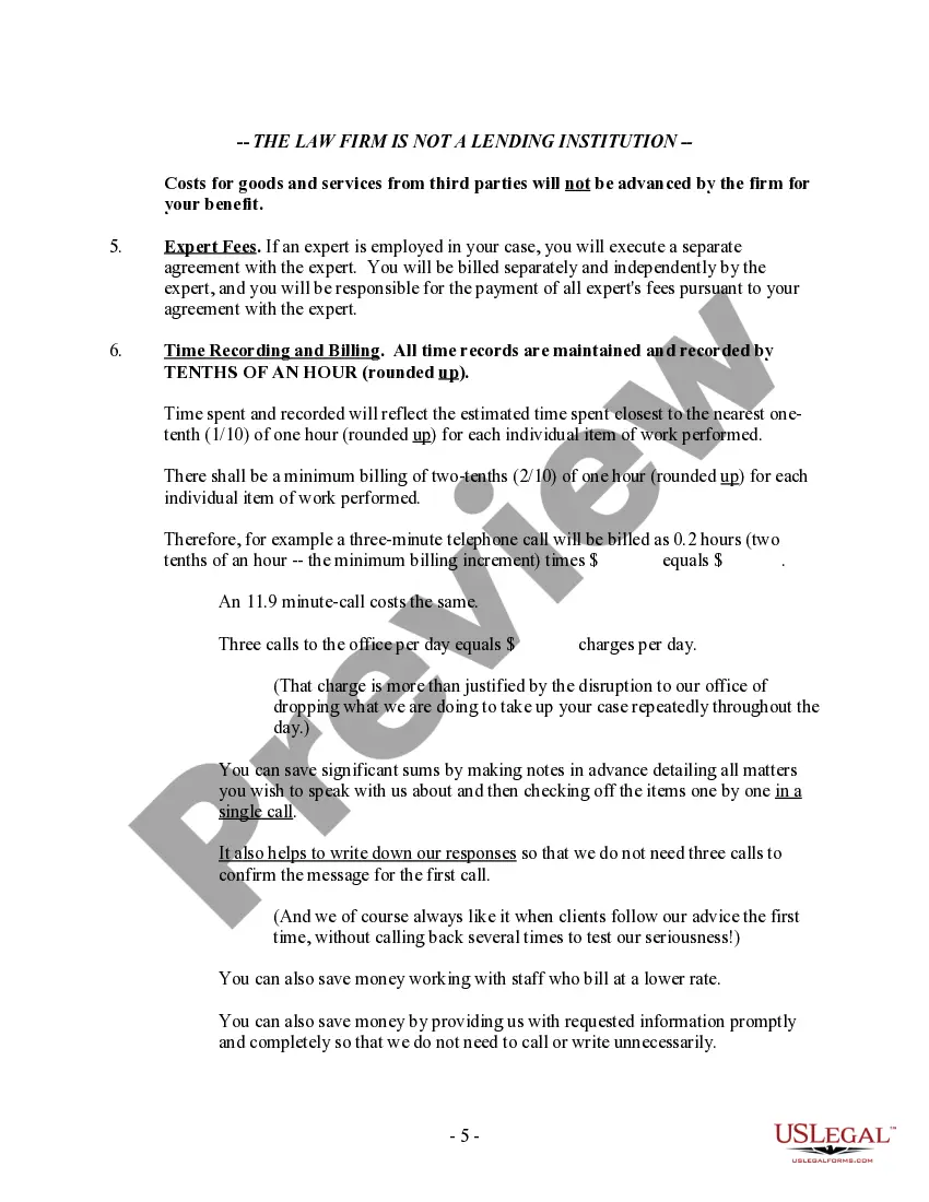 Preview Fee Agreement