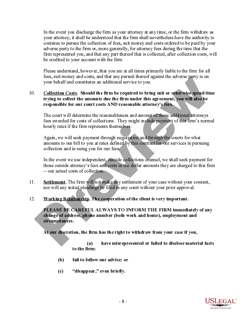 Minnesota Fee Agreement with Evergreen Clause What Does Evergreen