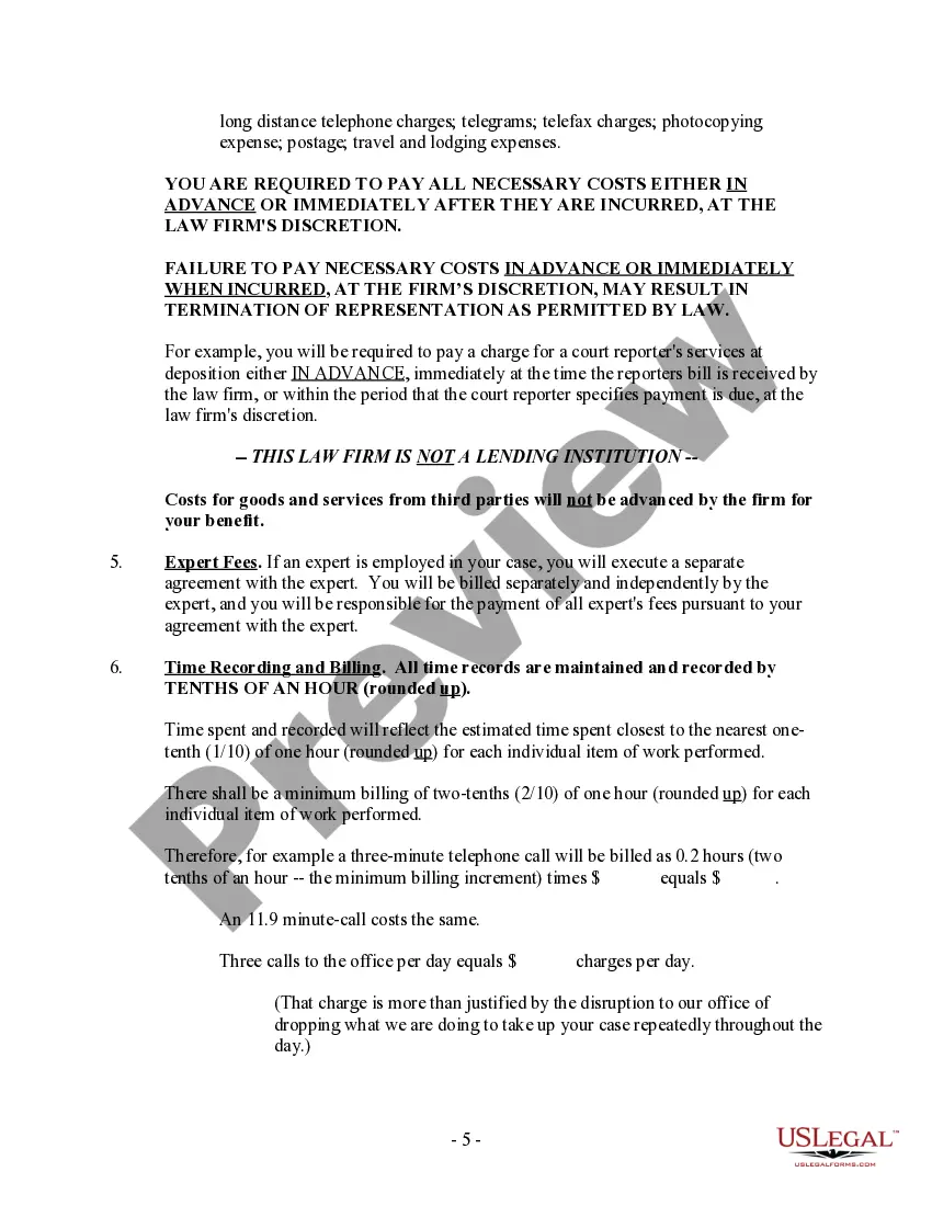 Get Fee Agreement with Evergreen Clause Preview Fee Agreement with Evergreen Clause