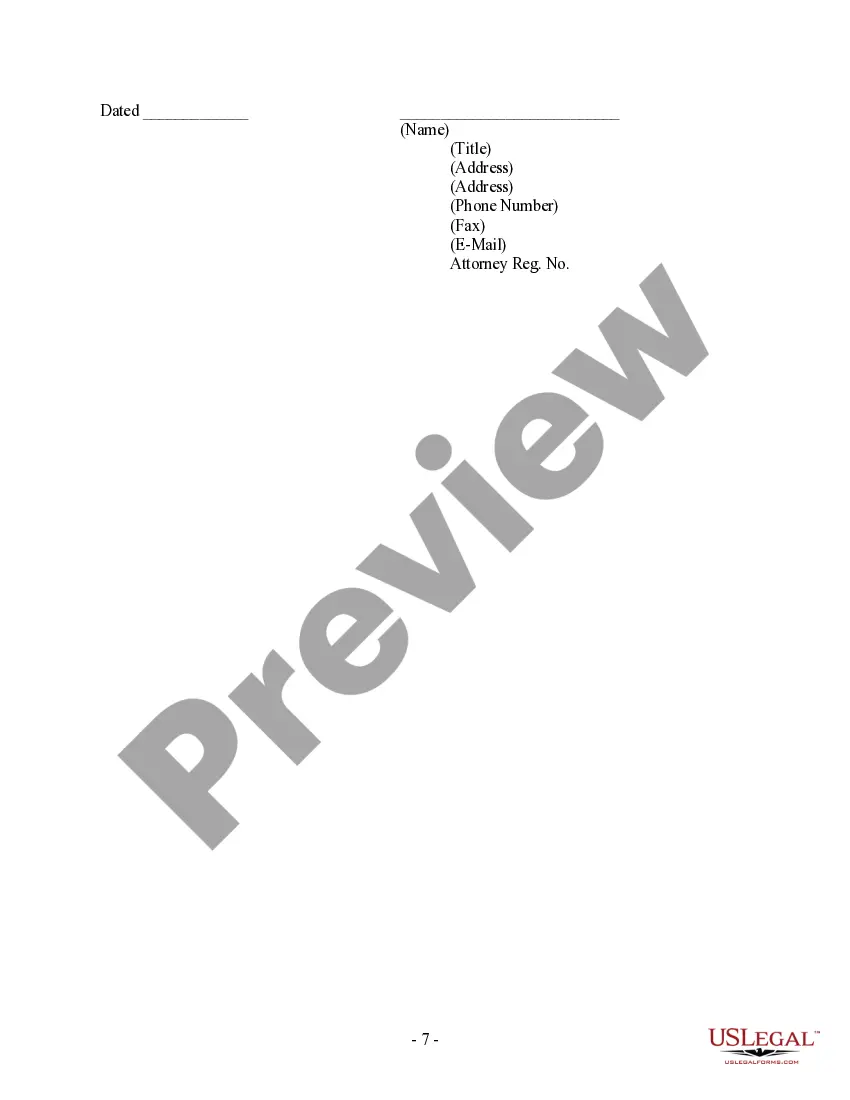 Preview Answer to Petition and Counterpetition for Dissolution of Marriage