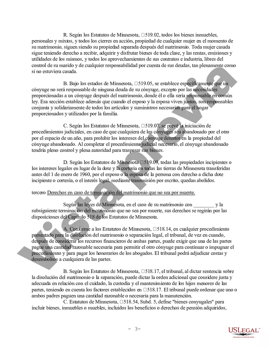 Preview Carta al cliente sobre acuerdos prematrimoniales antenupciales - informativo