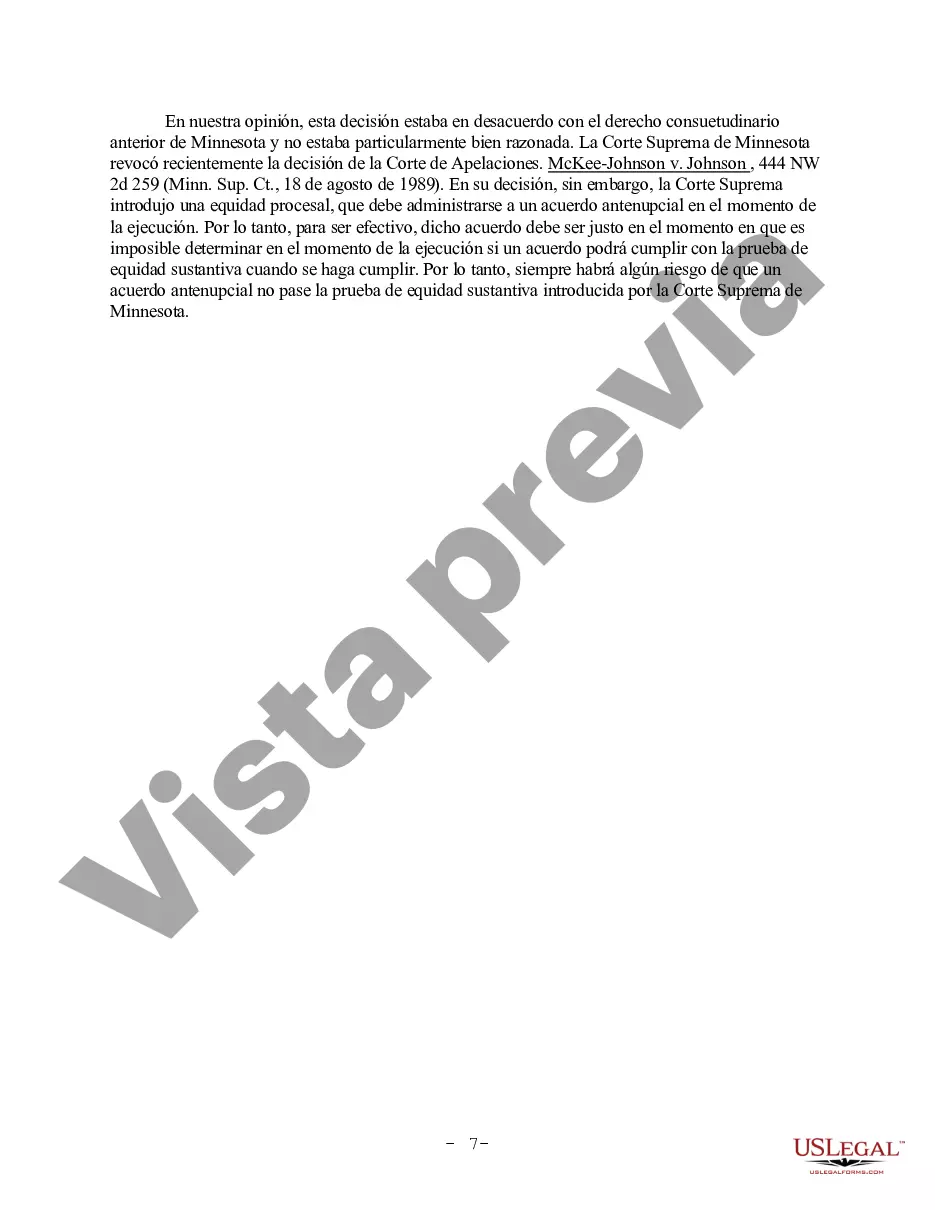 Preview Carta al cliente sobre acuerdos prematrimoniales antenupciales - informativo