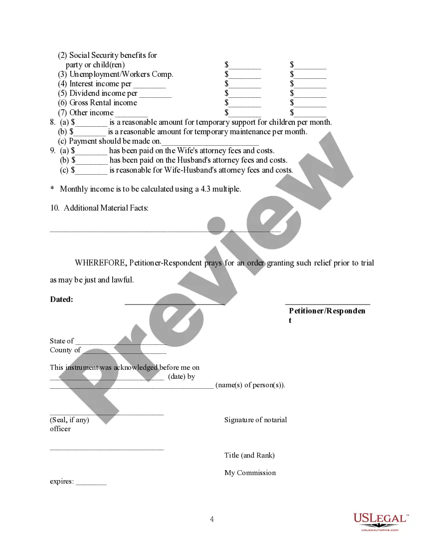 Get Application for Temporary Relief Preview Application for Temporary Relief