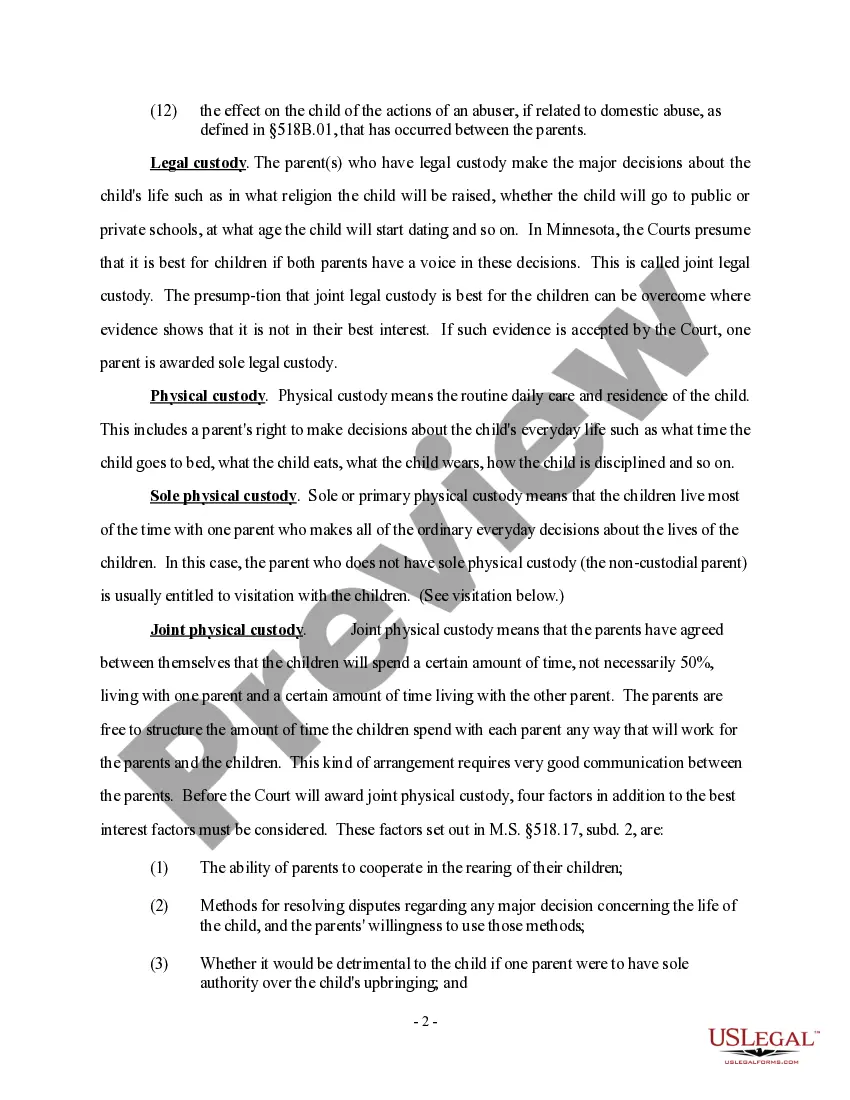 Get Glossary of Child Custody Terminology - for Client Preview Glossary of Child Custody Terminology - for Client