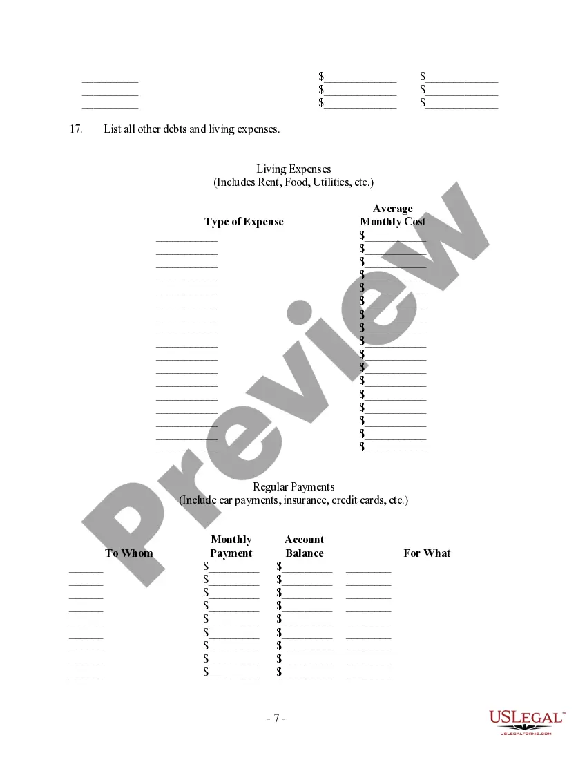 Get Financial Questionnaire of Noncustodial Parent Preview Financial Questionnaire of Noncustodial Parent