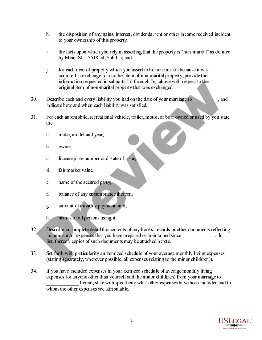 Preview Discovery - Model Interrogatories - Real or Personal Property