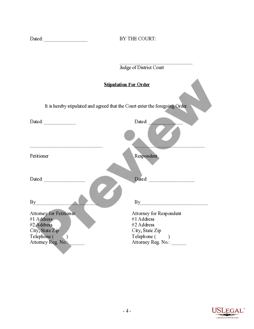 Get Temporary Order for Custody and Property Settlement in Marriage Dissolution Preview Temporary Order for Custody and Property Settlement in Marriage Dissolution