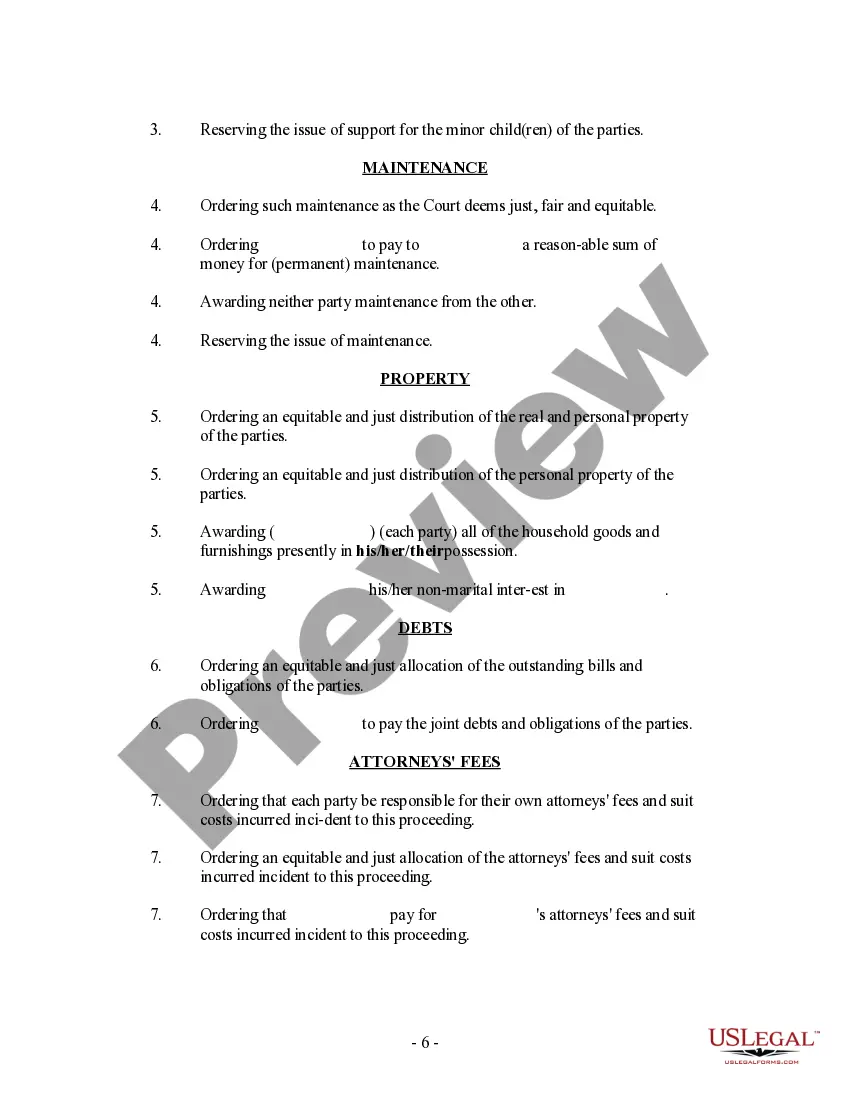Get Model Petition for Dissolution of Marriage - With Alternative Causes - template Preview Model Petition for Dissolution of Marriage - With Alternative Causes - template