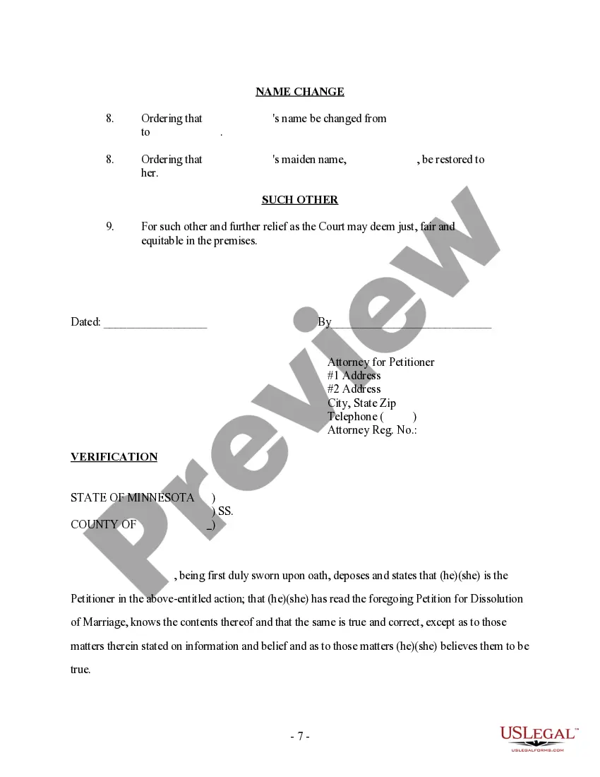 Get Model Petition for Dissolution of Marriage - With Alternative Causes - template Preview Model Petition for Dissolution of Marriage - With Alternative Causes - template
