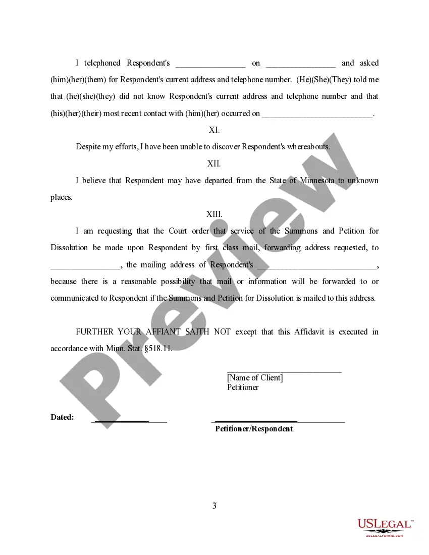 Preview Motion Requesting Authority to Serve Process By Alternate Means