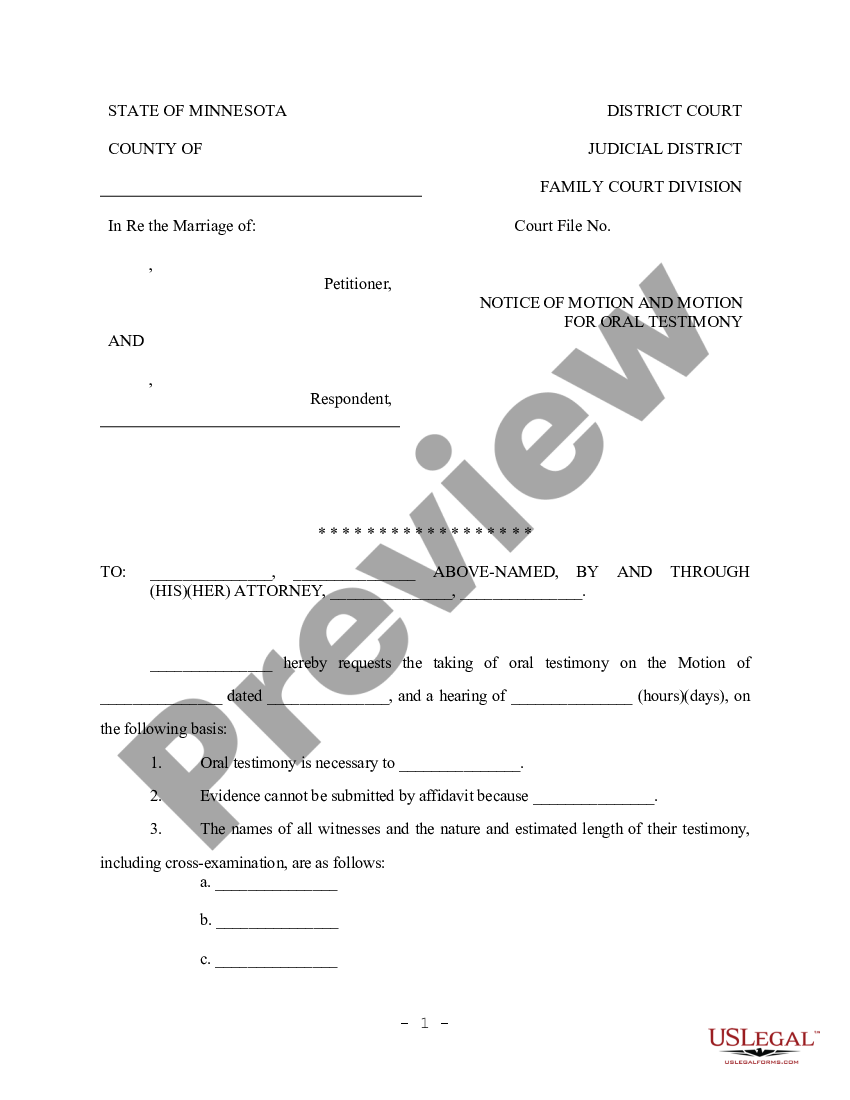 minnesota-notice-of-motion-to-take-oral-testimony-us-legal-forms