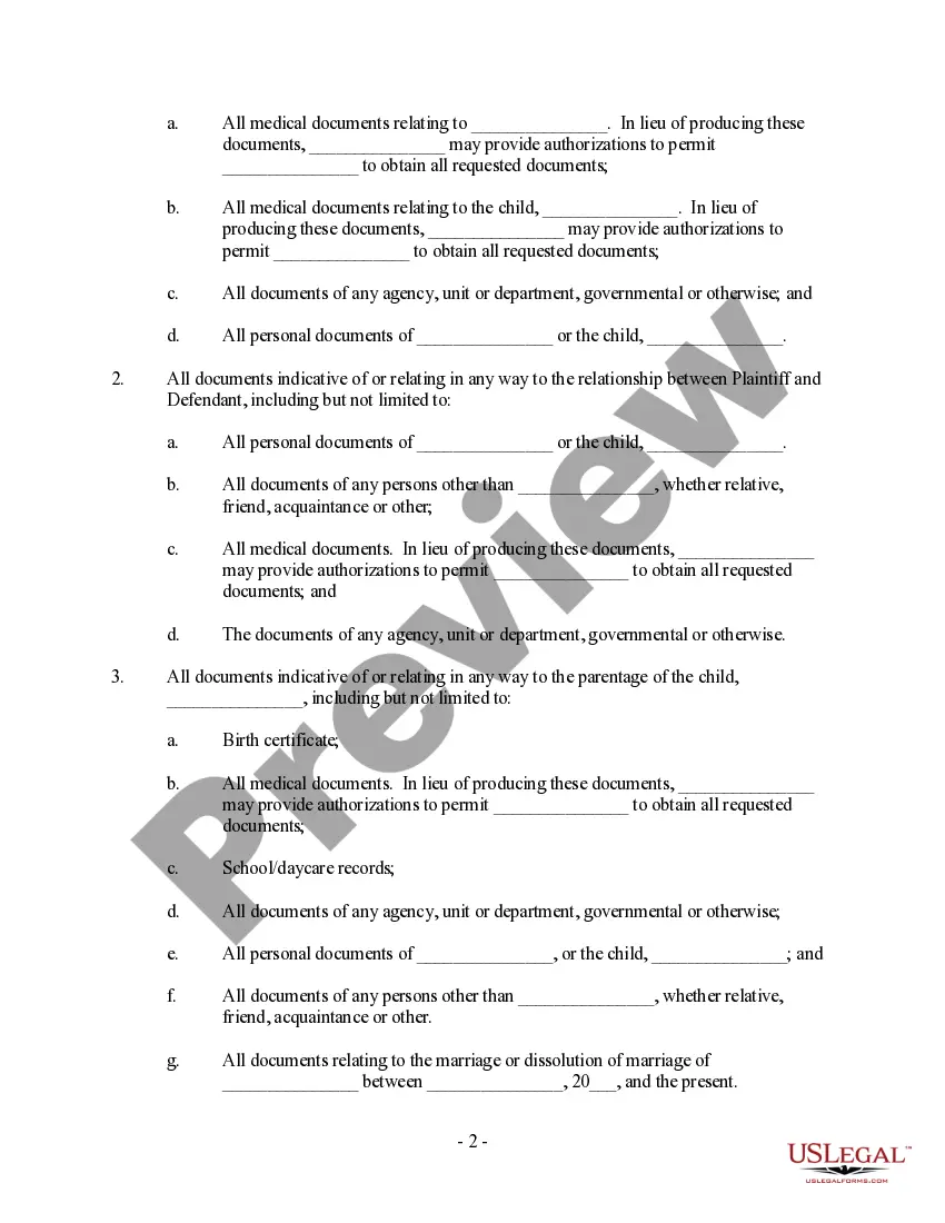 Get Discovery - Request for Production of Documents Preview Discovery - Request for Production of Documents