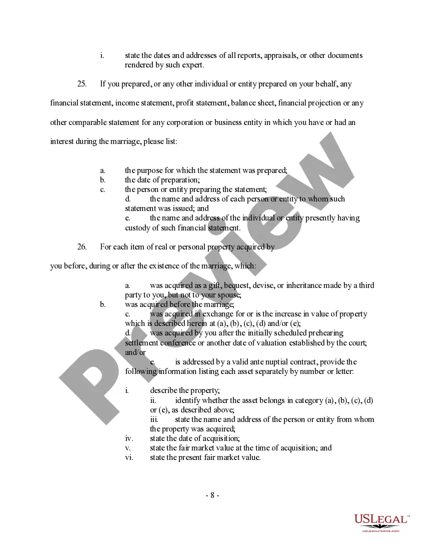 Get Discovery - Interrogatories - Real or Personal Property and Child Custody Preview Discovery - Interrogatories - Real or Personal Property and Child Custody