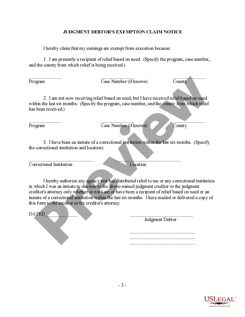 Minnesota Notice to Garnishee of Intent to Levy Earnings - Notice 