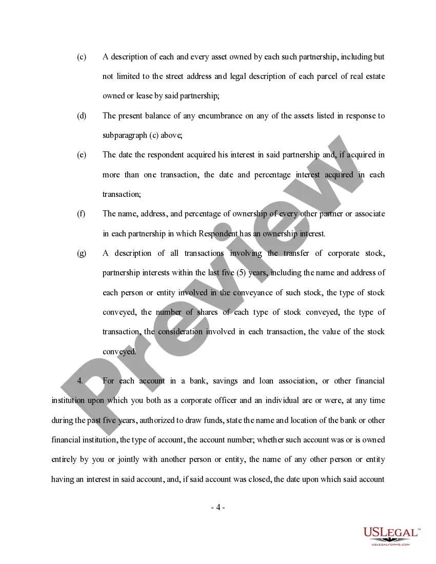 Preview Discovery - Petitioner's First Set of Interrogatories to Respondent
