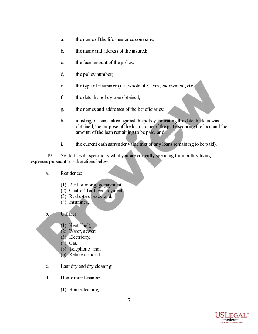 Get Interrogatories Preview Interrogatories