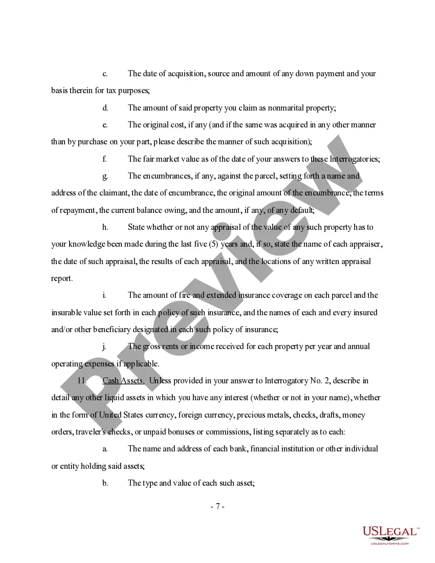 Preview Discovery - Interrogatories