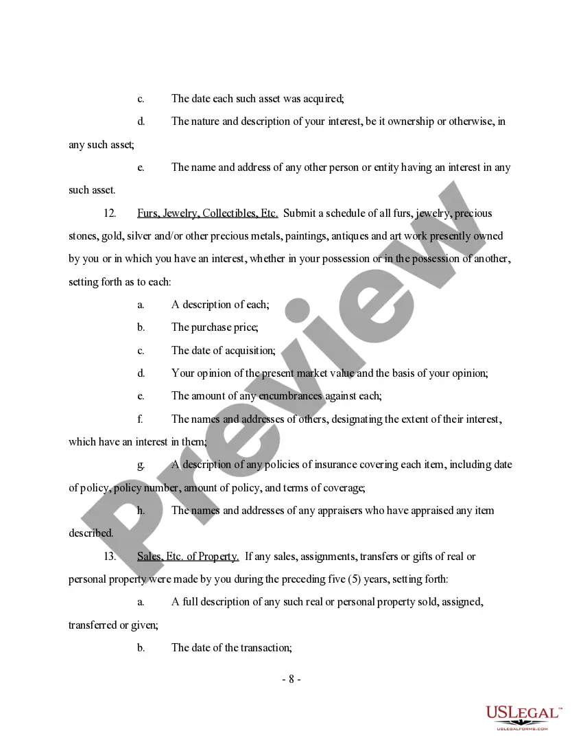 Preview Discovery - Interrogatories