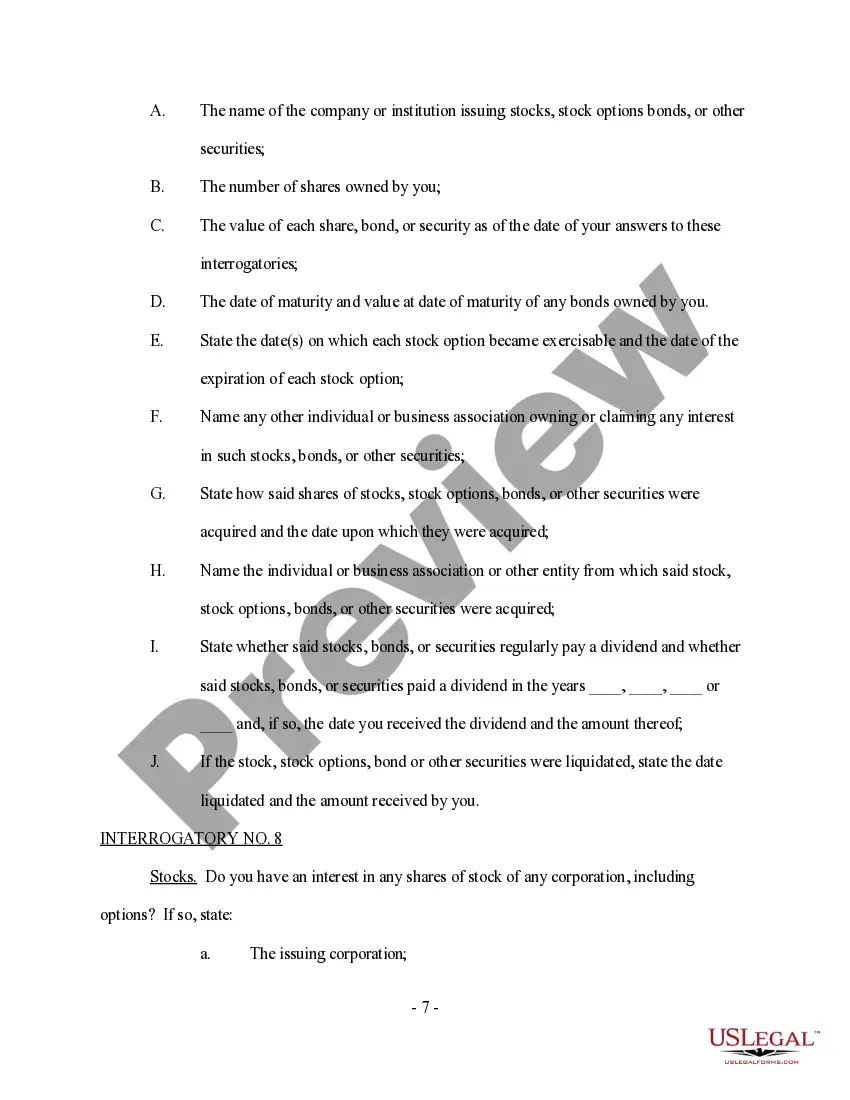 Get Discovery - First Set of Interrogatories to Petitioner - or Respondent Preview Discovery - First Set of Interrogatories to Petitioner - or Respondent