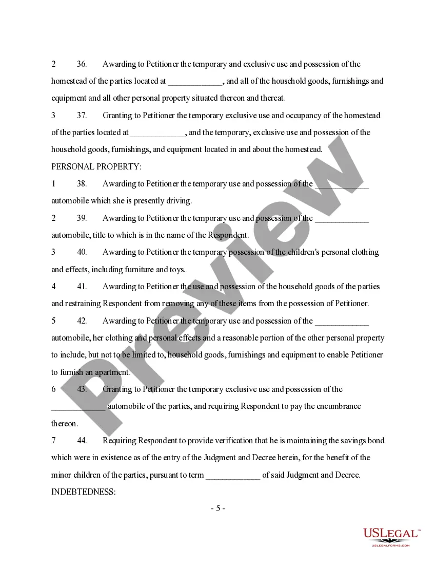 Preview General Denial and Dismissal