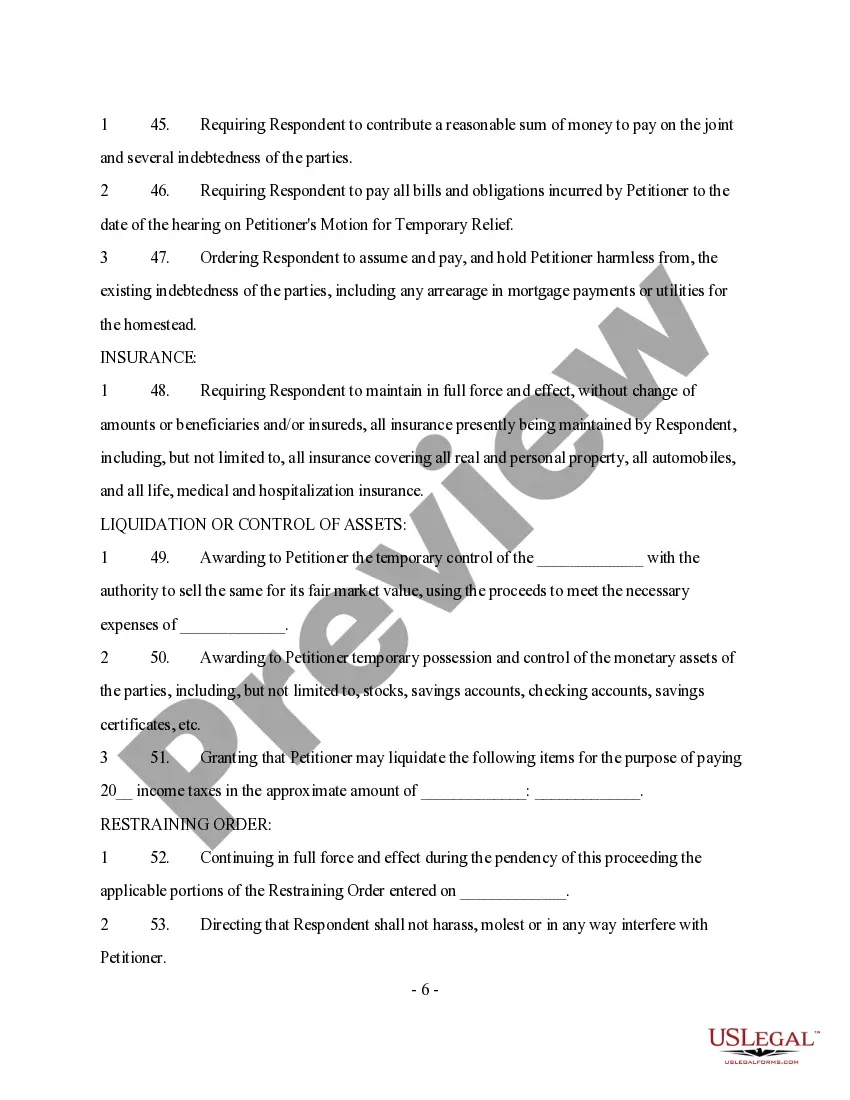 Preview General Denial and Dismissal
