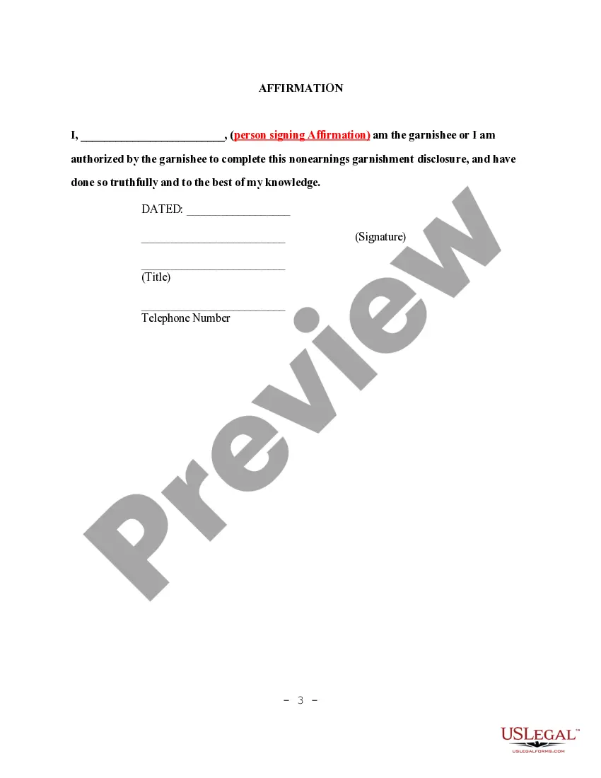 Get Nonearning Disclosure Preview Nonearning Disclosure