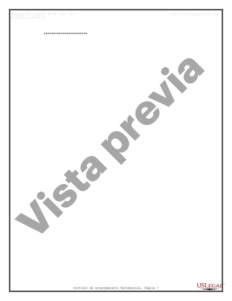 Preview Contrato de arrendamiento de alquiler residencial