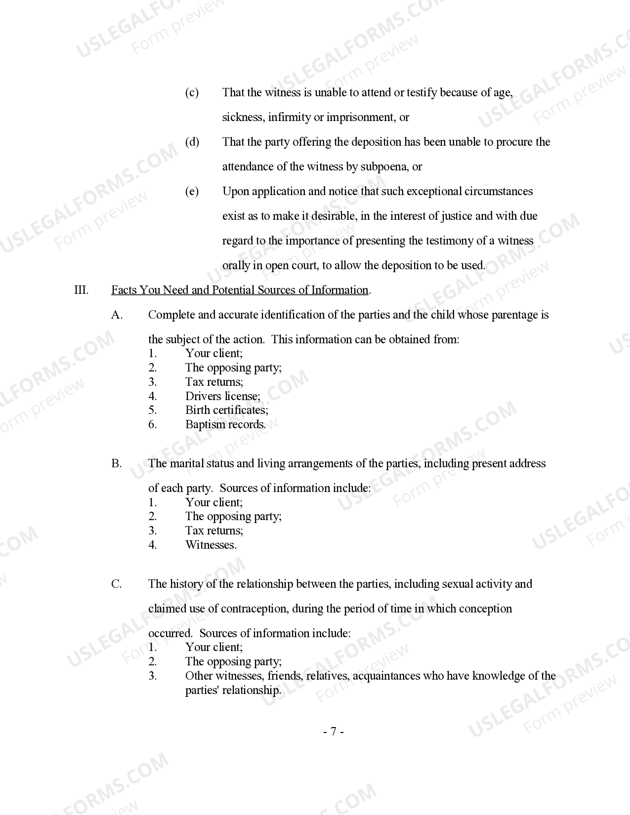 Minnesota Discovery Paternity Action Overview, Tips and Pointers