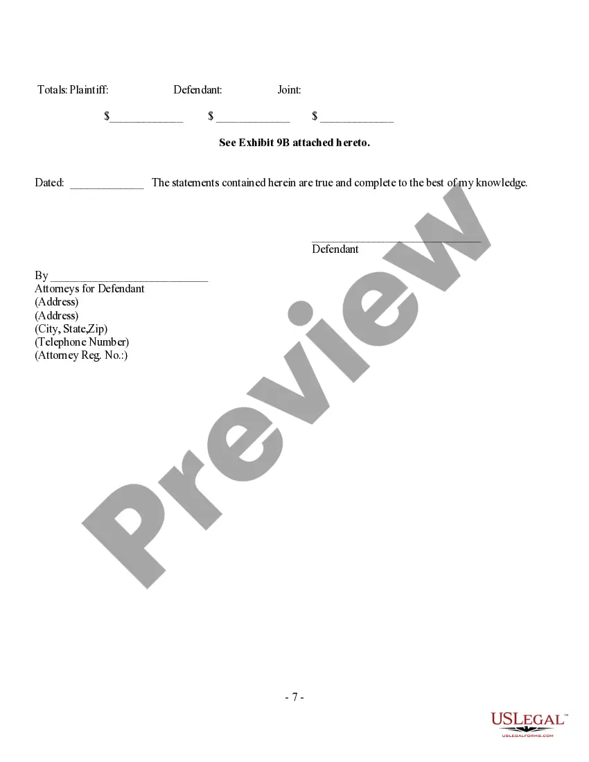 Preview Defendant's Prehearing Statement