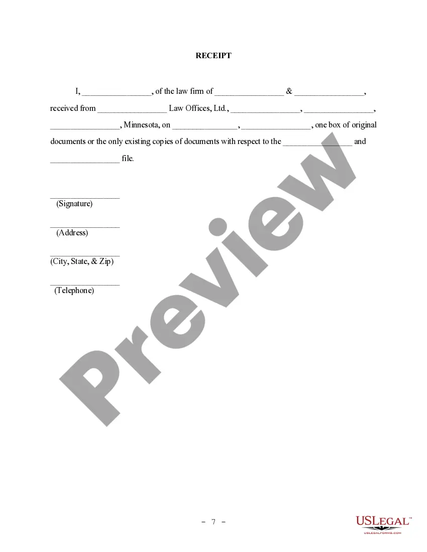 Preview Acknowledgment of Receipt of Client Records