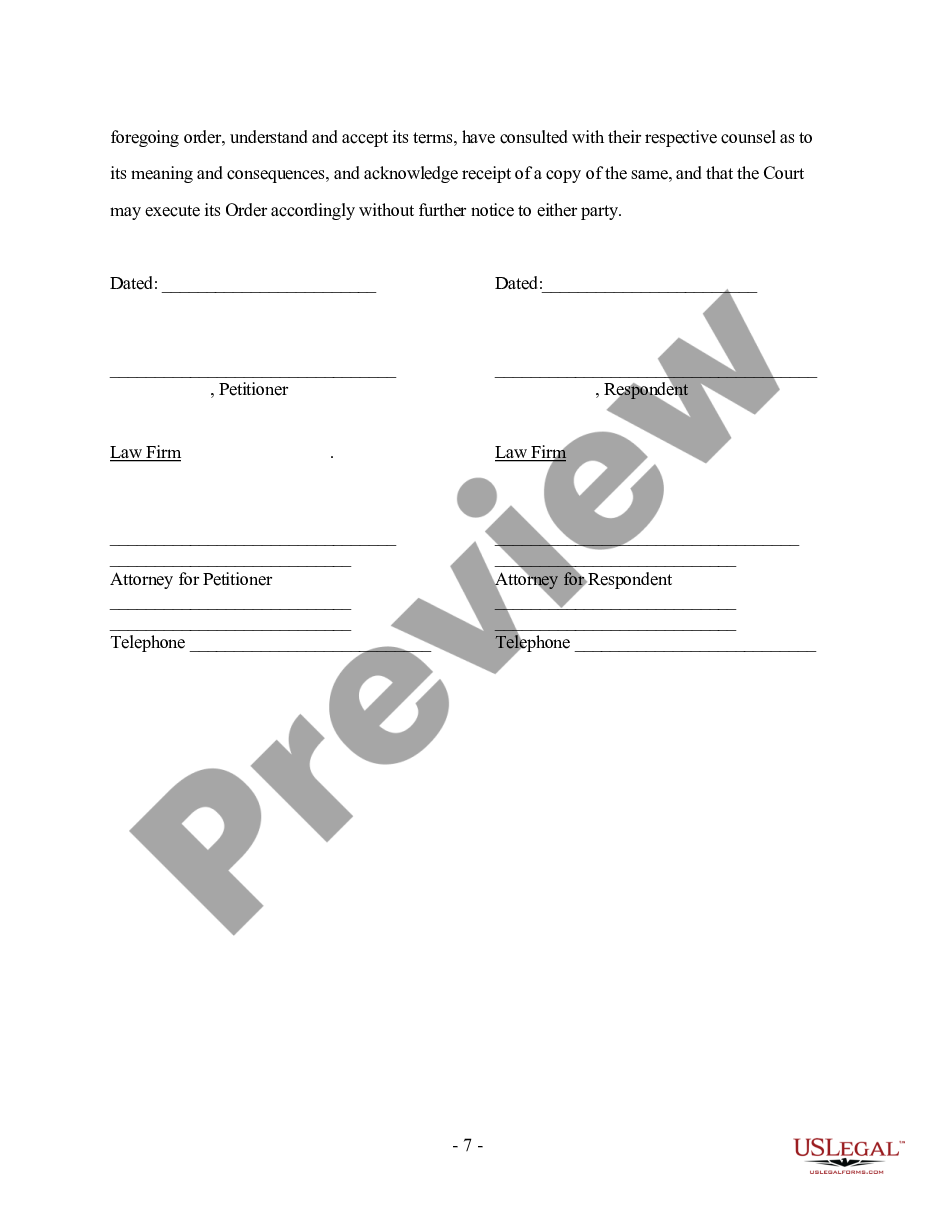 page 6 Stipulation and Order regarding Judgment and Appointment of Receiver preview