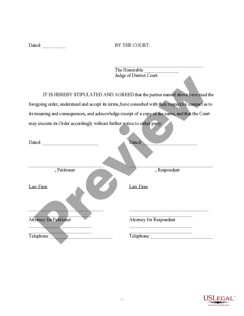 Preview Stipulation and Order regarding Judgment and Appointment of Receiver