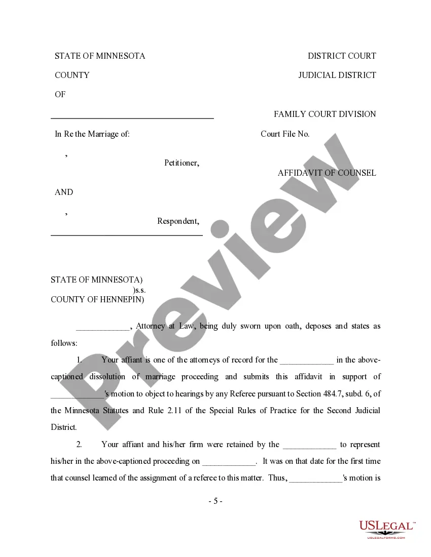 Preview Ex Parte Motion and Order Removing All Referees