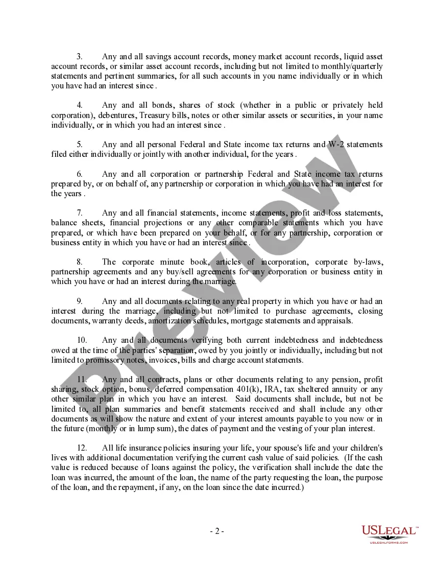 Get Discovery - Request for Inspection and Production of Documents Preview Discovery - Request for Inspection and Production of Documents