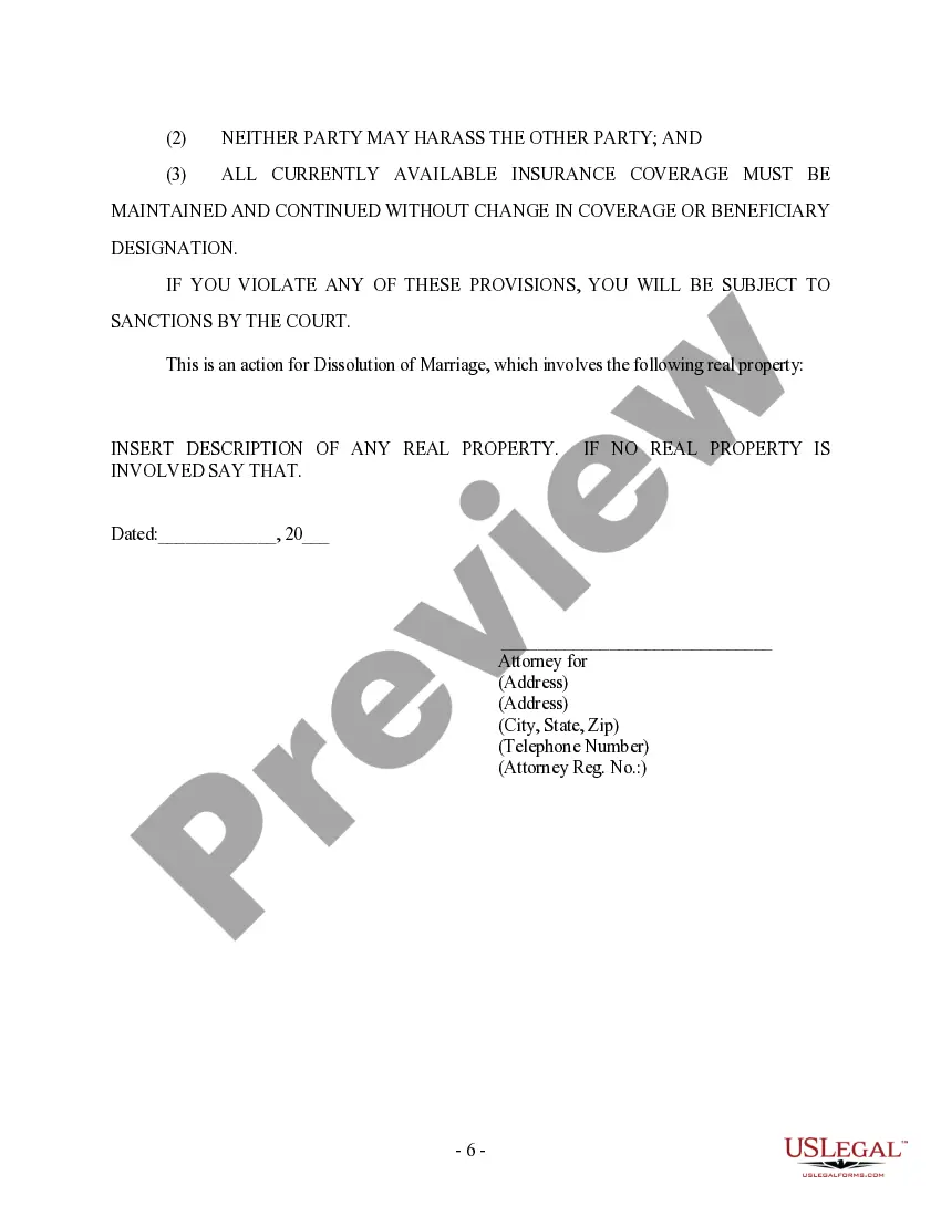 Preview Request for Service by Publication, Affidavit and Summons