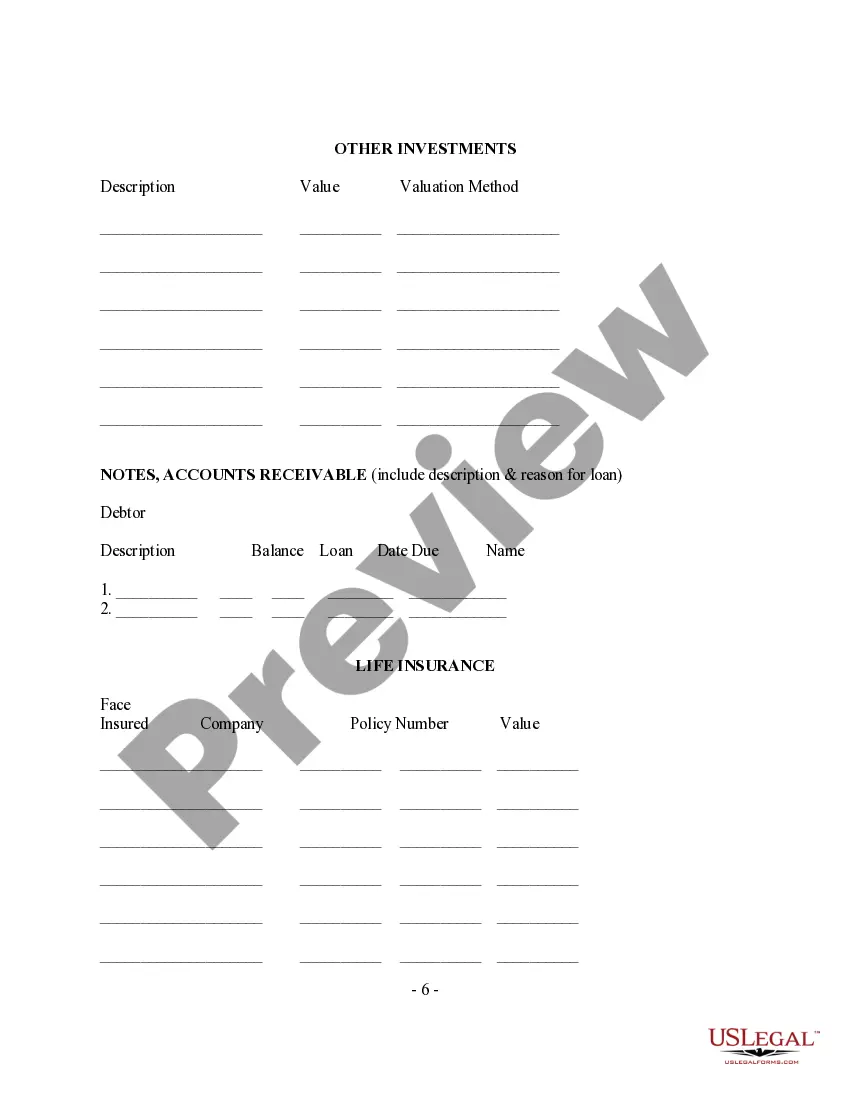 Get Verified Statement Identifying Marital and Non-Marital Assets Preview Verified Statement Identifying Marital and Non-Marital Assets