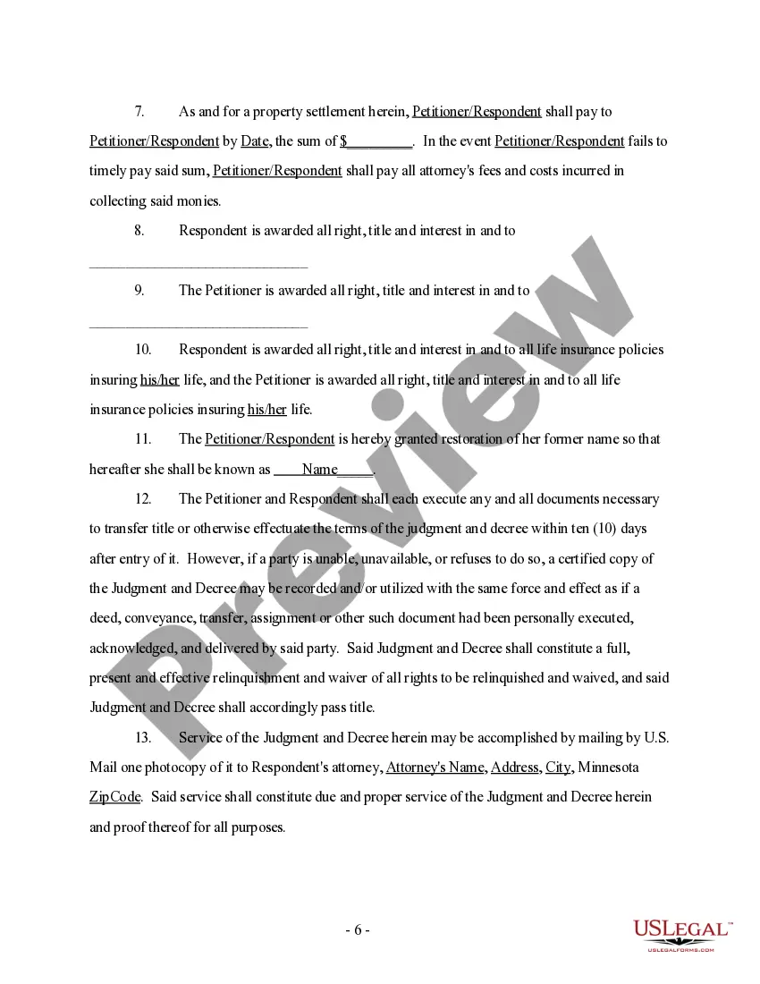 Get Findings of Fact, Conclusions of Law, Order for Judgment, Judgment and Decree - template Preview Findings of Fact, Conclusions of Law, Order for Judgment, Judgment and Decree - template
