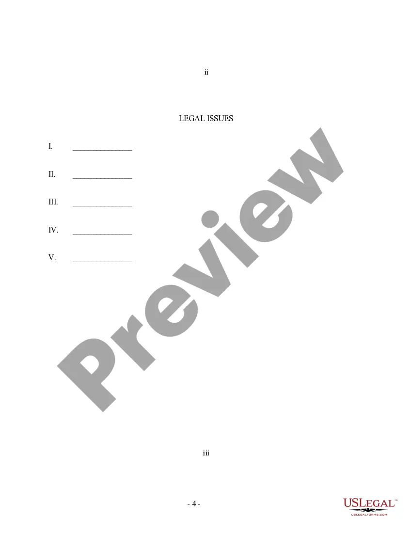Preview Appellant's Reply Brief and Appendix - template